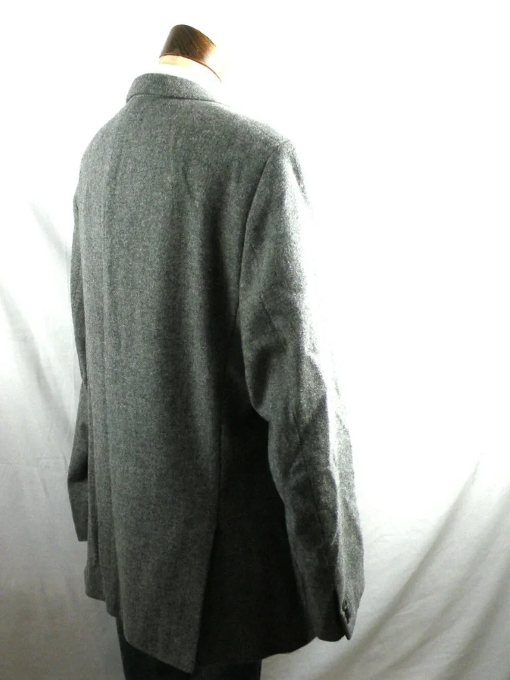 Banana Republic Mens Grey 100% Wool Modern Fit Blazer Sport Coat 44R